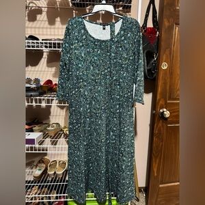 Nina Leonard midi dress